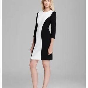 Kate Spade Tillie black and white dress 8
